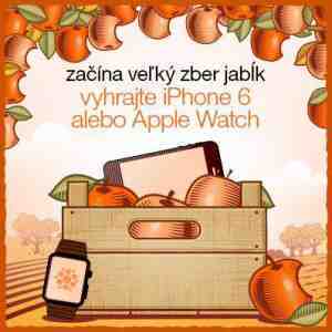 Vyhrajte nový iPhone 6 alebo Apple Watch