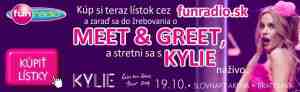 Vyhraj Meet & Greet s Kylie Minogue!