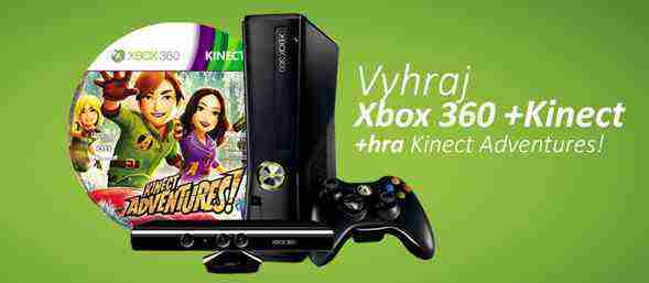 Súťaž o XBOX 360, Kinect s hrou Kinect Adventures!