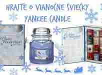 Voňavá súťaž o zimné vône sviečok YANKEE CANDLE