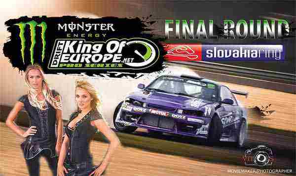 Vyhraj 2 lístky na finále King of drift Europe - SlovakiaRing