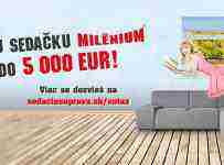 Vyhraj sedečku Milénium až do 5 000 EUR!