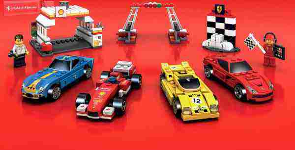 Vyhrajte zberateľskú edíciu LEGO Ferrari autíčok od Shell