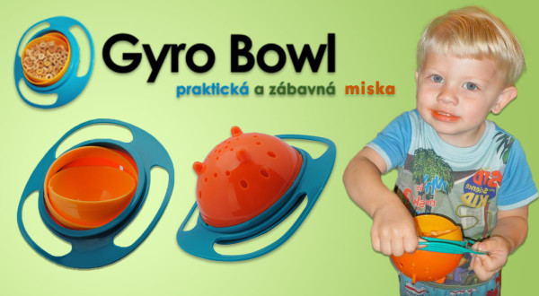Súťaž o tri Gyro Bowl misky pre deti