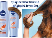 Vyhrajte 5x vlasovú starostlivosť NIVEA Repair & Targeted Care