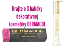 Hrajte o 3 balíčky dekoratívnej kozmetiky DERMACOL