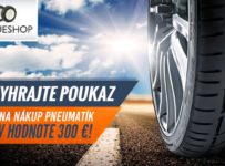 Vyhrajte 300 € na nákup nových pneumatík!
