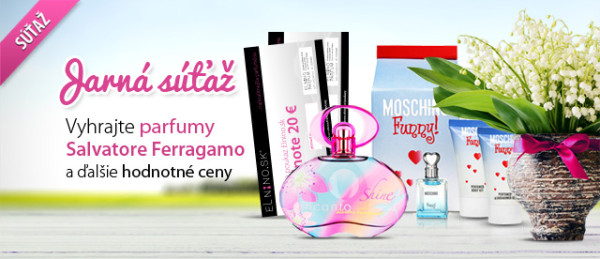 Vyhrajte parfumy Salvatore Ferragamo a ďalšie hodnotné ceny!