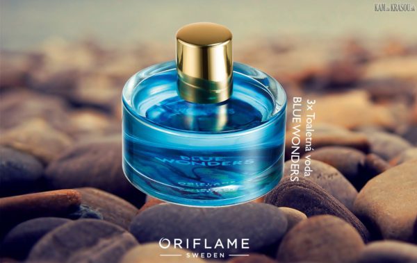 Vyhrajte o 3 nové vône Blue Wonders od Oriflame