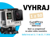 Súťaž o GoPro HERO 4 Silver Edition
