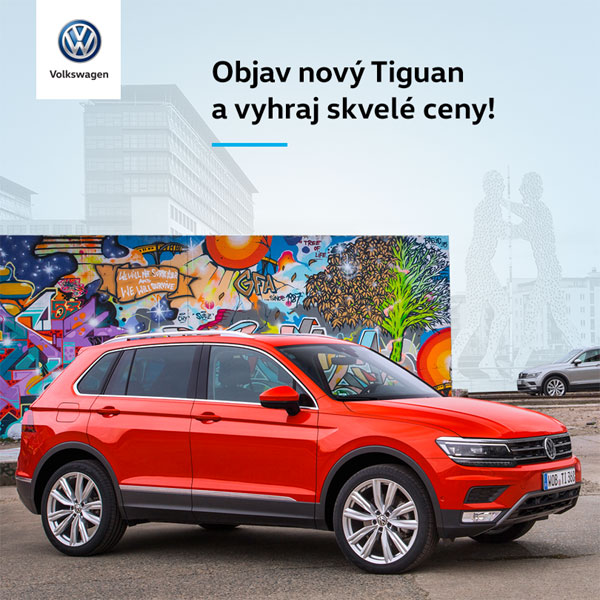 Vyhraj skvelé ceny s novým Volkswagenom Tiguan!