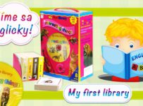 Súťaž o balík detských knižiek na výučbu angličtiny English is easy
