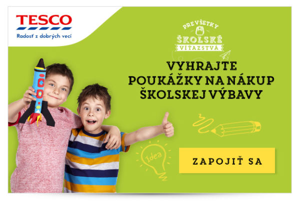Vyhrajte poukážky na kompletnú výbavu pre školáka