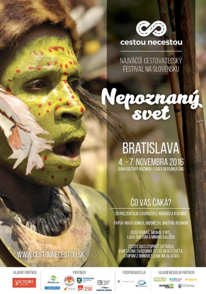 Súťaž o 3 vstupenky na cestovateľský festival Cestou necestou