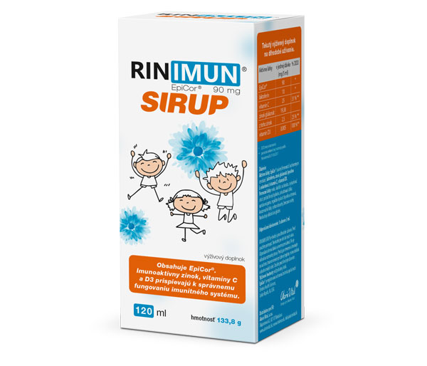 Hráte o dva balíčky produktov Rinimun, každý v hodnote 22€