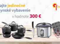 Vyhrajte profesionálne kuchynské vybavenie za 300 €