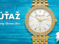 Súťaž o luxusné zlaté dámske hodinky Michael Kors