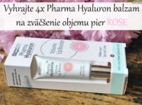 Vyhrajte 4x Pharma Hyaluron balzam na zväčšenie objemu pier ROSE