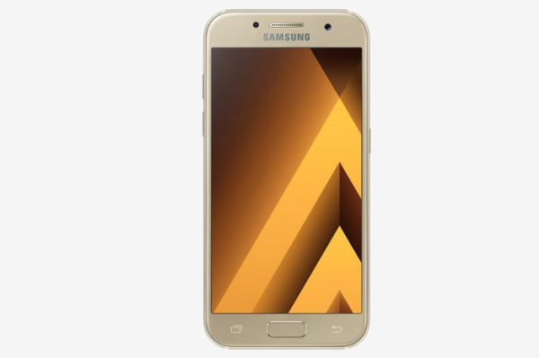 Vyhraj zlatý vodeodolný smartphone Samsung Galaxy A3 2017 od OKAY