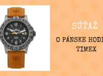 Súťaž o pánske športové hodinky Timex T49991 z kolekcie Expedition
