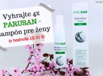Vyhrajte 4x PARUSAN Stimulátor Šampón pre ženy (v hodnote 10,70 €)
