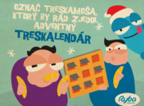 Vyhraj Adventný Treskalendár v podobe 24 balení Tresky Exklusiv od Ryby Košice