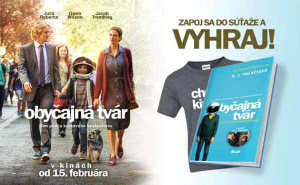 Súťaž s filmom OBYČAJNÁ TVÁR o knižku a filmové tričko