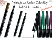 Vyhrajte 4x Revlon ColorStay balíček kozmetiky (v hodnote 25 €)