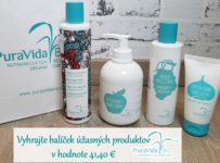 Vyhrajte balíček úžasných produktov Puravida Bio v hodnote 41,40 €