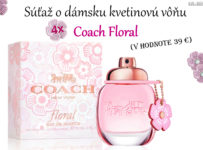 Súťaž o dámsku kvetinovú vôňu Coach Floral v hodnote 39 €