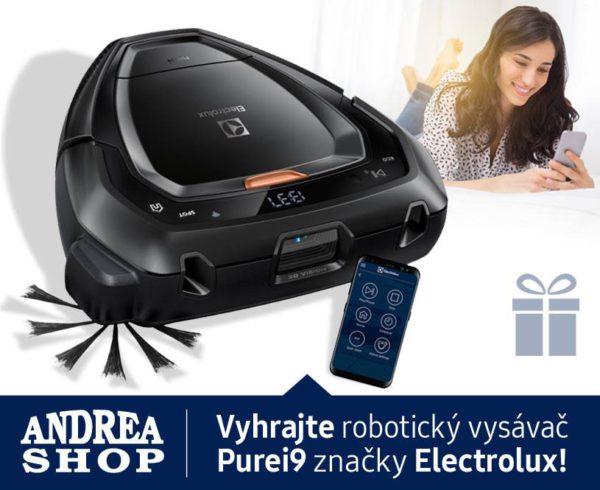 Vyhrajte robotický vysávač Purei9 značky Electrolux!