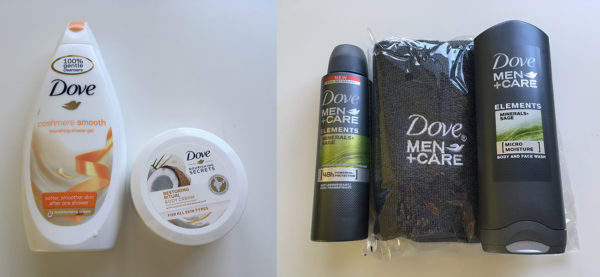 Súťaž o dva kozmetické balíčky Dove