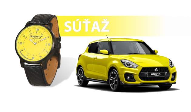 Vyhrajte originálne športové hodinky od Suzuki v hodnote 100€