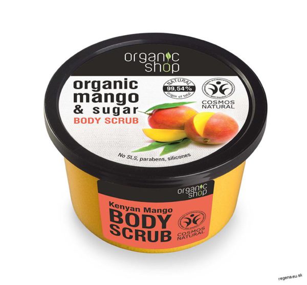 Vyhrajte telový cukrový peeling Keňské Mango