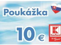 Súťaž o poukazy Kaufland na nákup v hodnote 10€