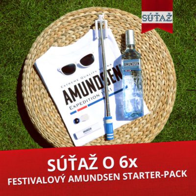 Súťaž o 6x festivalový Amundsen starter-pack