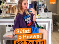 Súťaž o nový Huawei P20 Twilight