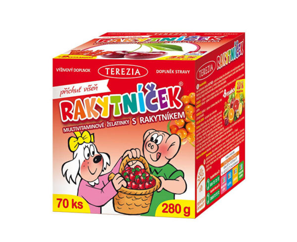 Súťaž o 2 x RAKYTNÍČEK multivitamínové želatínky s rakytníkom