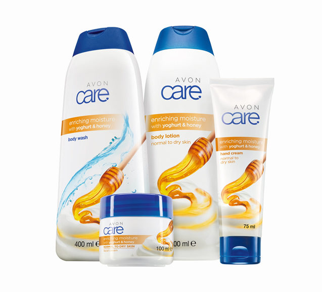 Súťaž o 3 balíčky novej línie Avon Care s jogurtom a medom