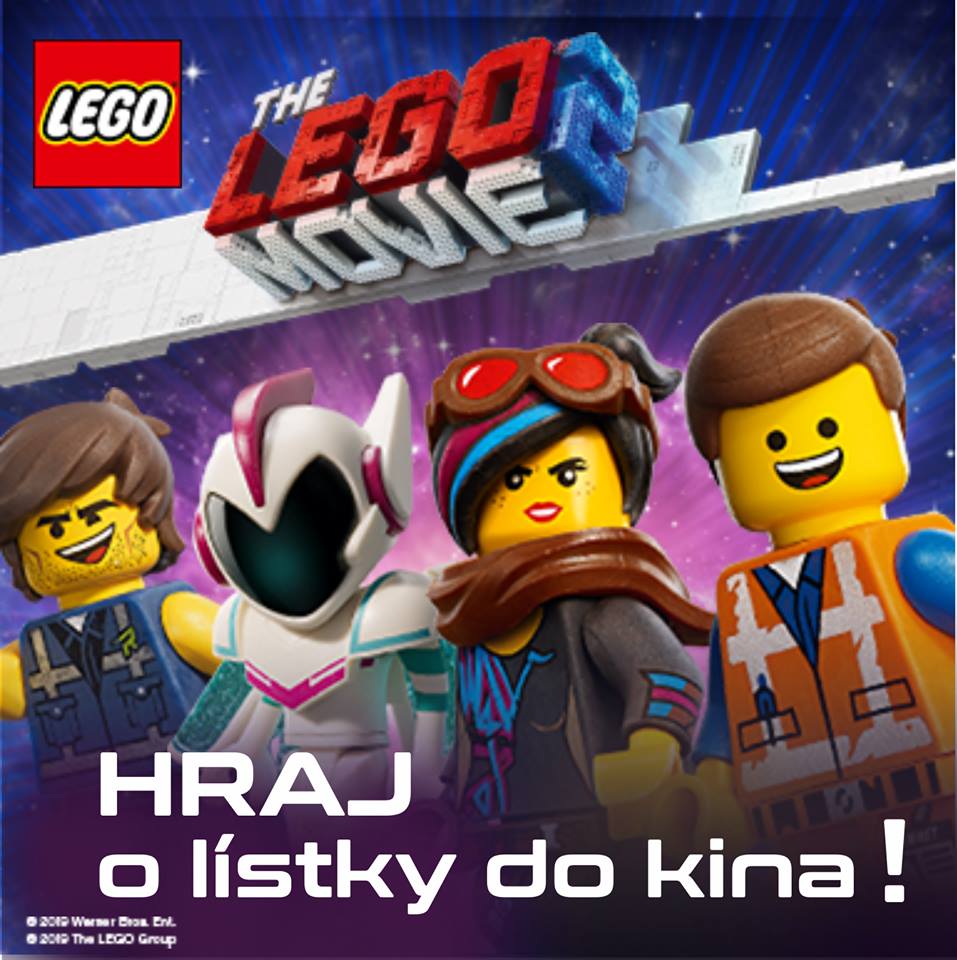 Súťaž o 4 vstupenky Lego Príbeh 2 v sieti kín Cinemax