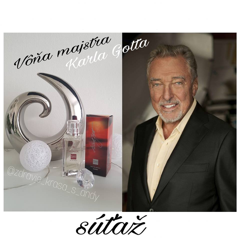Súťaž o Eau de Parfum Karel Gott Woman