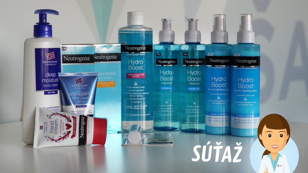 Súťaž o prípravky Neutrogena od Johnson & Johnson s Vašou Lekárňou