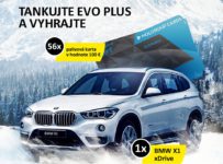 Tankuj EVO a vyhraj nové BMW X1 xDrive alebo 56x palivovú kartu MOL