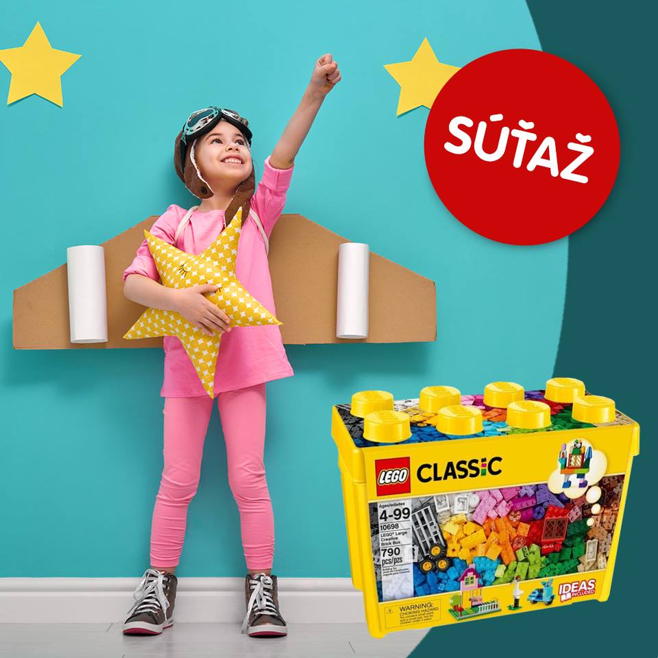 Súťaž o LEGO Classic 10698 Veľký kreatívny box