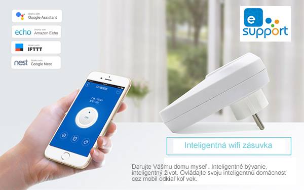 Súťaž o inteligentnú Wi-Fi zásuvku Sonoff S20