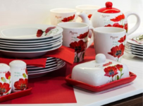Súťaž o 18-dielnu tanierovú súpravu BANQUET Red Poppy