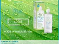 Súťaž o 3 x 360 ml roztok Biotrue od Bausch + Lomb