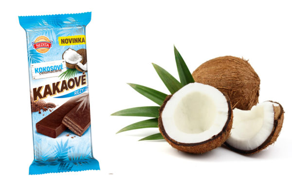Súťaž o balíčky s napolitánkami Kakaové rezy kokosové