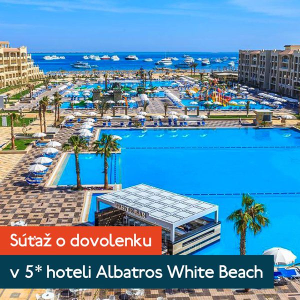 Súťaž o dovolenku v hoteli Albatros White Beach***** v Egypte