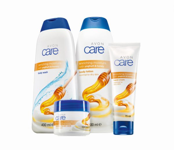 Súťaž balíček produktov z línie Avon Care s jogurtom a medom